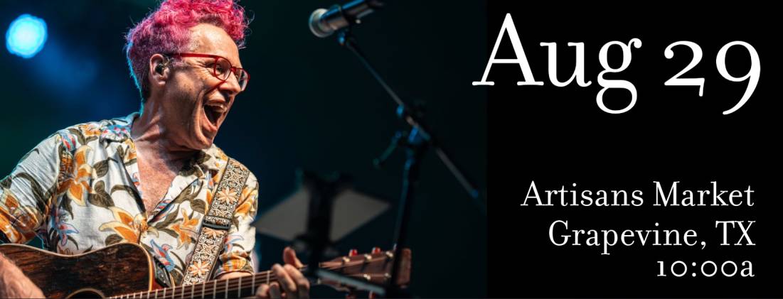 Brad Thompson at Grapevine Artisans Market