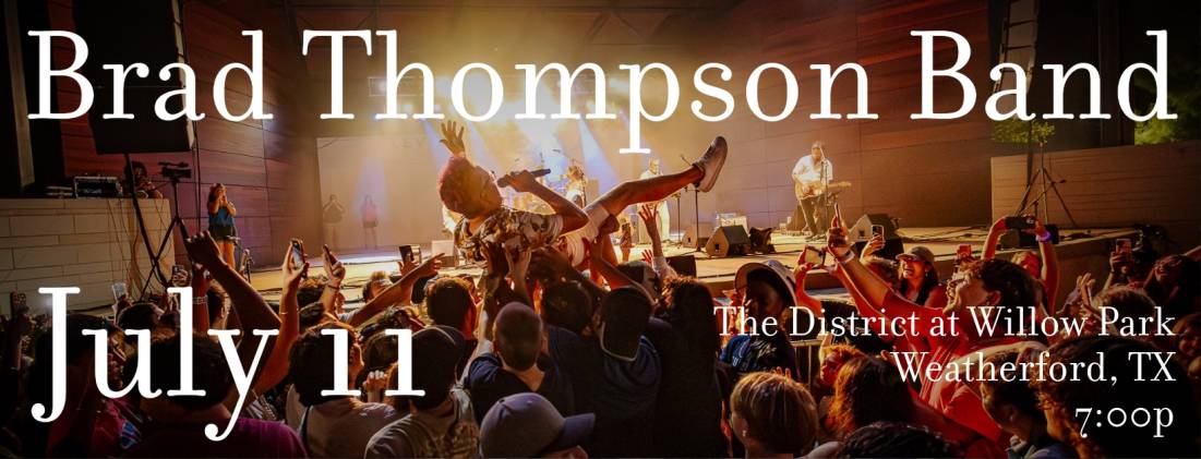 Brad Thompson Band at the District in Willow Park